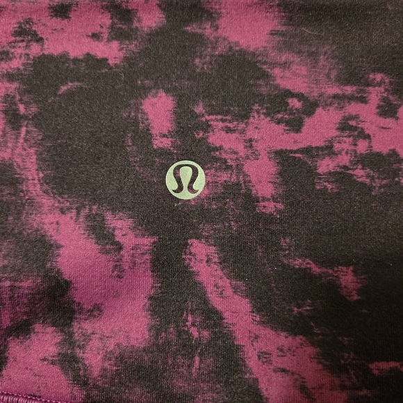 Lululemon Wunder Under Crop Full On Luon Breezie Regal Plum Black 2 - Picture 4 of 4